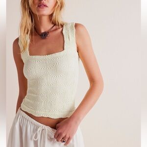 Free people love letter cami ivory M/L